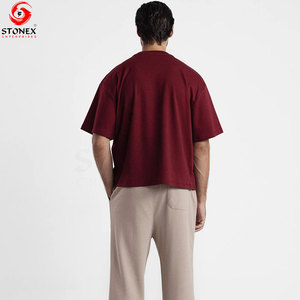 เสื้อยืดผู้ชายผ้าฝ้าย 100% คุณภาพพรีเมียม คอกลม ทรงปกติ สวมใส่สบาย เป็นมิตรกับสิ่งแวดล้อม แห้งเร็ว แฟชั่นสำหรับฤดูร้อน - Product Image 3