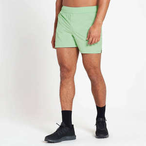 Shorts de sport deux-en-un pour hommes, motif uni, doublure de compression écologique, vêtements d'entraînement pour athlètes, marques de fitness - Product Image 1