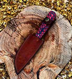 Cuchillo de Caza de Hoja Fija de Acero de Damasco OEM Personalizado con Mango Industrial, Novedad de Professional Product Palace LLC - Product Image 6