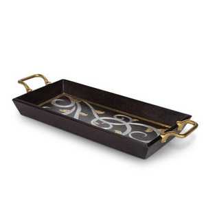 Linea Exports Inc LE-F11162 - Bandeja de Hielo y Vajilla Moderna de Metal Antiadherente y Ecológica, Disponible en Uttar Pradesh - Product Image 1