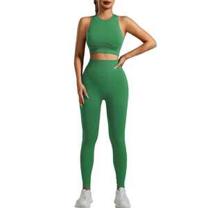 Conjunto de Yoga para Mujer con Diseño Personalizado, Ropa Deportiva para Gimnasio, Nuevo Estilo, en Venta - Product Image 3