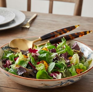Ensemble de couverts en acier inoxydable poli or de luxe avec manche en résine, parfait pour les mariages et les dîners en restaurant - Product Image 6
