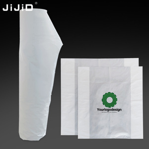JIJID Custom Impresso Tire Storage Bags Padrão Roll-up Tire <span class=keywords><strong>Bag</strong></span> PE plástico branco pneu rolo saco - Product Image 2