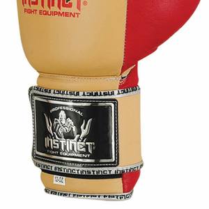 ถุงมือชกมวยหนังแท้โลโก้สั่งทำพิเศษ น้ำหนักเบา ระบายอากาศได้ดี ป้องกันความชื้น พร้อมที่จับมือและแถบตีนตุ๊กแก - Product Image 4