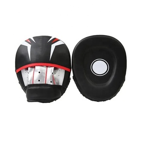 Custom PU Leather Training <b>Focus</b> Mitt Hand Target <b>Pad</b> Sports Coaching Equipment New Design - Product Image 1