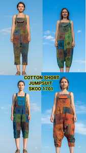 Wholesale 100% Cotton Sama Aladdin <b>Trousers</b> <b>Women</b> Yoga Baggy Boho Style Loose Fit <b>Winter</b> Eco-Friendly Elastic Waist Washed - Product Image 2
