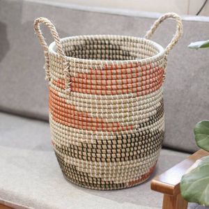 Wicker <b>Laundry</b> Basket Handmade Woven <b>Storage</b> Hamper for Bathroom <b>Organization</b> Wholesale Supplier Vietnam - Product Image 4