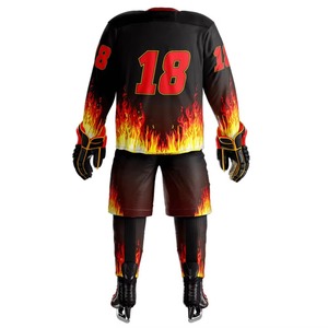 Conjunto de Uniforme de Hockey sobre Hielo Personalizado, Jersey de Hockey, Ropa Deportiva para Equipos, Prendas Deportivas Duraderas y Cómodas para Clubes y Academias - Product Image 2