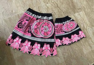 New Arrival High Quality 100% Cotton Embroidered <b>Skirt</b> for Women Casual Style Breathable and Printed Designs - Product Image 2