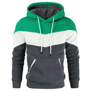 Sweat-shirts pour hommes au design personnalisable, 100% coton molletonné, respirant, séchage rapide, écologique, broderie numérique, unisexe, coupe classique - Product Image 1