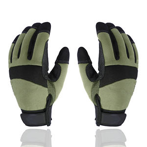 Guantes Mecánicos de Protección Flexibles Personalizados, Guantes de Seguridad de Cuero para Trabajos de Construcción - Product Image 5