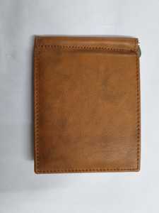Portefeuille porte-cartes en cuir avec pince à billets, portefeuille compact de style RFID pour hommes, usage quotidien - Product Image 3