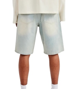 Shorts de Mezclilla Personalizados para Hombre de Alta Calidad al por Mayor, 100% Algodón, Transpirables, de Secado Rápido, Estilo Casual Vintage de Verano, Personalizables - Product Image 2