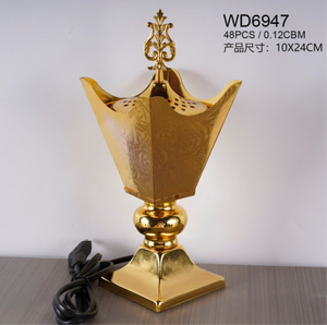 Royal Rose Embossed Pedestal <b>Electric</b> Incense <b>Burner</b> WD6947 – Wholesale - Product Image 4