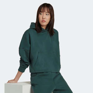 Sweat-shirts unisexes à manches longues en polaire tricotée de haute qualité pour l'hiver, logo personnalisé brodé imprimé sur le devant, 100% coton - Product Image 4