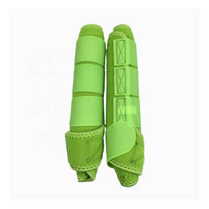 Cushioned Joint Support Horse Medicine Boots Secure Therapy Wrap Customized Logo Printed Horse Medicine Boots - Product Image 5
