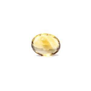 3 Carat Oval Cut Golden Citrine Loose Gemstone for Fine Jewelry - Product Image 2