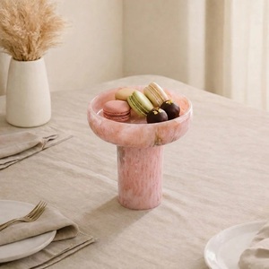 Petit support circulaire en résine fait main, support de présentation décoratif pour la décoration de la maison, vente en gros OEM - Product Image 6