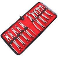 Alat Bedah Gigi Endo Forceps Berkualitas Tinggi Bahan Stainless Steel Logo Kustom Desain Terbaru Set Instrumen Bedah Java Manual