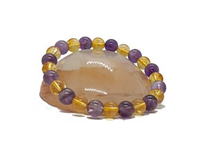 High quality Amethyst citrine Crystal Gemstone <b>Bead</b> <b>Bracelet</b> Fashion Charm Jewelry for <b>Men</b> Women for Energy Meditation Gift - Product Image 4