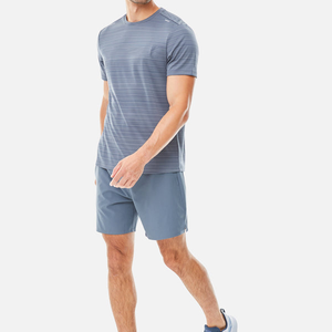 Conjunto de Camiseta y Pantalones Cortos Transpirables para Hombre con Logotipo Personalizado, Conjunto Deportivo para Verano, Conjunto para Correr, Conjunto de Gimnasio y Fitness 2026 - Product Image 5