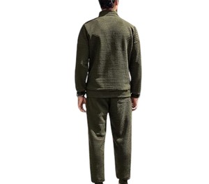 ชุดวอร์มวิ่งฤดูหนาวสำหรับผู้ชาย แบบมีซิป 2 ชิ้น ระบายอากาศได้ดี พร้อมโลโก้สั่งทำพิเศษ - Product Image 4