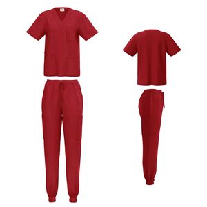 New Design Men's Three-Pocket <b>Scrubs</b> <b>Top</b> and Jogger Pants Wholesale Hospital Work Wear Nursing Uniform - Product Image 6
