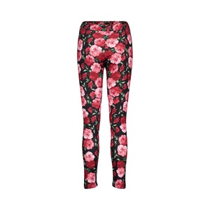 Legging de sport pour femme à imprimé numérique, taille mi-haute, en Spandex/Polyester, extensible dans les quatre sens, respirant, pour le yoga et la course - Product Image 3