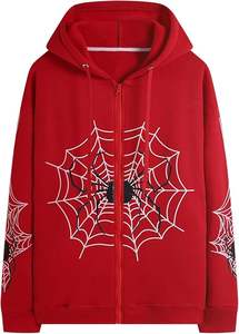 Sudadera con Capucha Personalizada Rosa de Alta Calidad 1.1 Spider 555, Cumple con Stock X, Impresión Puff, Fabricante, Unisex - Product Image 5