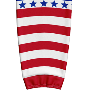 Custom Printed 100% Polyester Ice Hockey <b>Socks</b> for Men with Breathable Fabric and Custom Team Logo Seamrewear - Product Image 4