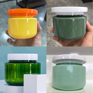 Pot en plastique personnalisé de 250ml pour gommage de crème pour le corps et emballage de revitalisant pour cosmétiques pot en PET pot de crème couleur personnalisée - Product Image 6