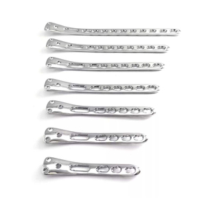 Juego de 7 Placas Óseas Ortopédicas de Acero Inoxidable de 2.7mm para Tibia Proximal Posterior Medial, Implante de Fijación de Fracturas, Manual - Product Image 4
