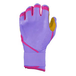 Gants de frappe en cuir numérique de chèvre professionnels unisexes à manchette longue pour le baseball - Product Image 5