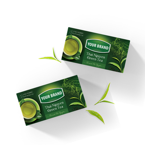 Sachets de thé énergétique aux herbes du Vietnam, qualité alimentaire, thé détox, sachet individuel de thé vert - Product Image 1