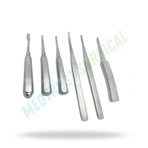 ชุดอุปกรณ์ถอนฟันม้า 6 ชิ้น เครื่องมือทันตกรรมสำหรับสัตว์ สำหรับการถอนฟันม้าและการผ่าตัดช่องปาก - Product Image 3