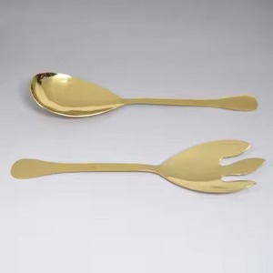 ชุดเสิร์ฟสลัดโลหะตกแต่งระดับพรีเมียมสำหรับร้านอาหารสมัยใหม่และโรงแรม - Product Image 5