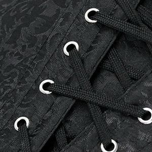 Corsets Vintage pour Femmes, Sexy, Sculptants, Respirants, Modernes, en Brocart, pour Grandes Tailles - Product Image 1