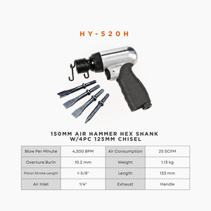 Taladro percutor neumático de alta calidad para corte de paneles y uso de impacto - Product Image 3