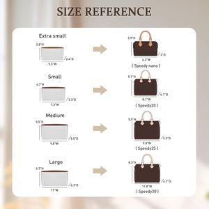 Organizer per Borsa da Viaggio Leggero e Aggiornato con 11 Tasche con Cerniera, Compatibile con 25+ PM, Organizer per Borsa con 11 Tasche (Bro) - Product Image 3