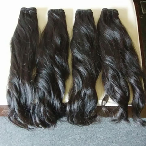 Cabello Indio Virgen Directo de Fábrica, Paquetes de Cabello Humano 100% Natural, Doble Trama a Máquina, Mejor Calidad, Precio al por Mayor, Todos los Colores, Se Puede Teñir - Product Image 6