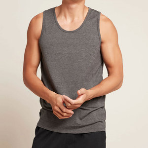 Chaleco deportivo transpirable de talla grande, camiseta sin mangas personalizada para entrenamiento, camiseta sin mangas para hombre - Product Image 4