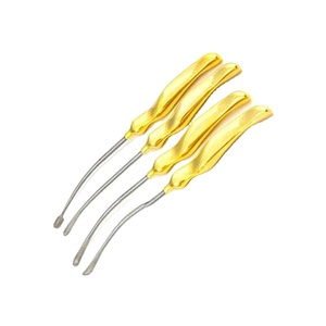 Ensemble de chirurgie endoscopique manuelle Caronia Surgical CS-HFSJ-908 en acier inoxydable pour lifting du visage - Poignée dorée, plastique de haute qualité - Product Image 2