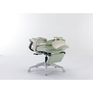 Sedia Ergonomica da Ufficio per Casa con Supporto Lombare Regolabile in Altezza, Poggiatesta e Braccioli Ribaltabili, Seduta di Alta Qualità - Product Image 5