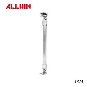 Barra de Soporte Redonda de Acero Inoxidable para Puerta de Ducha, Abrazadera de Vidrio para Baño - Product Image 3