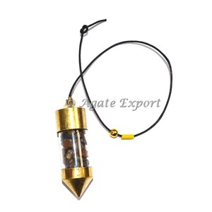 Đánh bóng tình yêu bạc màu vòng đồng thau con lắc cho cảm xạ Reiki chữa bệnh Chakra cân bằng năng lượng làm việc công cụ tinh thần - Product Image 4