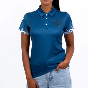 Camiseta Polo Deportiva de Manga Corta para Mujer, Ligera, Transpirable, para Gimnasio, Fitness, Deportes y Uso Diario - Product Image 1