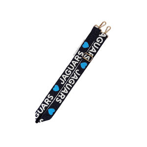 Sangles de sac de stade personnalisées faites à la main en perles de rocaille écologiques, accessoires spéciaux pour équipes, personnalisables pour le jour du match - Product Image 3