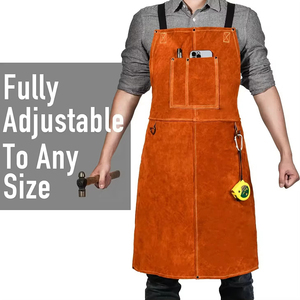 Handmade Breathable Comfortable Unisex Apron with Tool Pockets Versatile Customized Logo Printed for Crafters and Artisans - Product Image 5