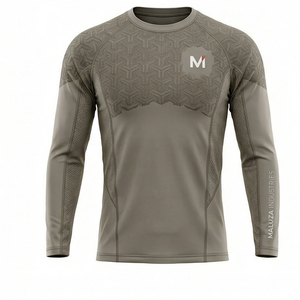 Rashguard de compression performant à manches longues, respirant, écologique et à séchage rapide, tendance USA Europe, pour l'entraînement 2026 - Product Image 4