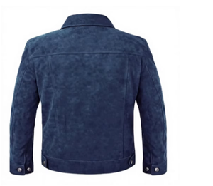 <b>Mens</b> <b>Suede</b> <b>Jacket</b> Urban Rider Outerwear Premium Texture Comfortable Fit OEM Wholesale Manufacturer Sample Service Available New - Product Image 2